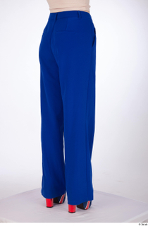Yeva blue pants casual dressed leg lower body uk flag…